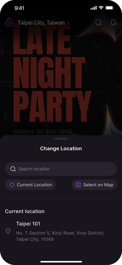Change Location