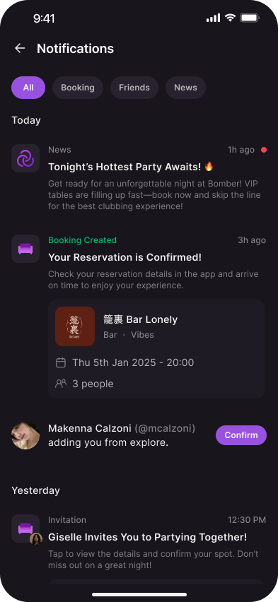 Notifications